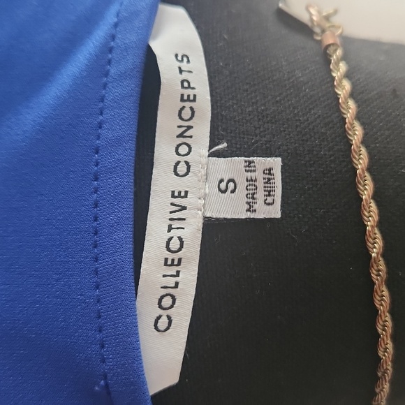 Women's Blue Size Small Short Casual Dress - Picture 6 of 6